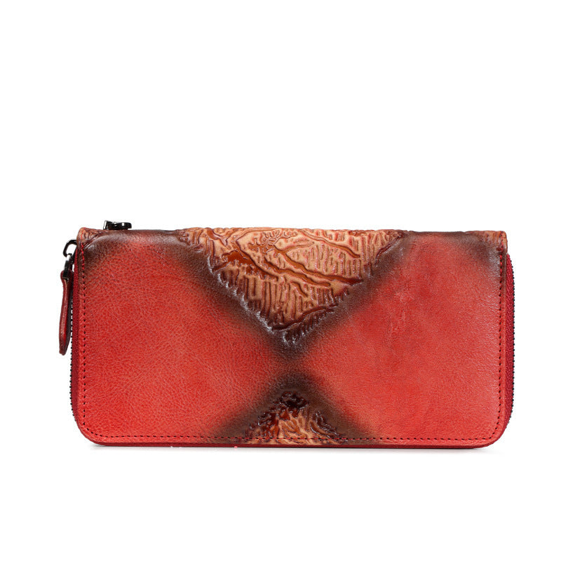 Leather ladies wallet