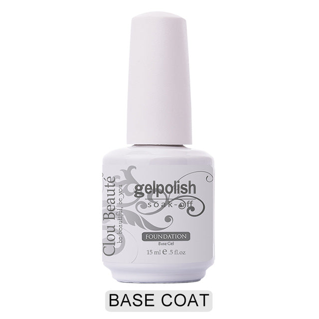 Vernis gel de base et de finition