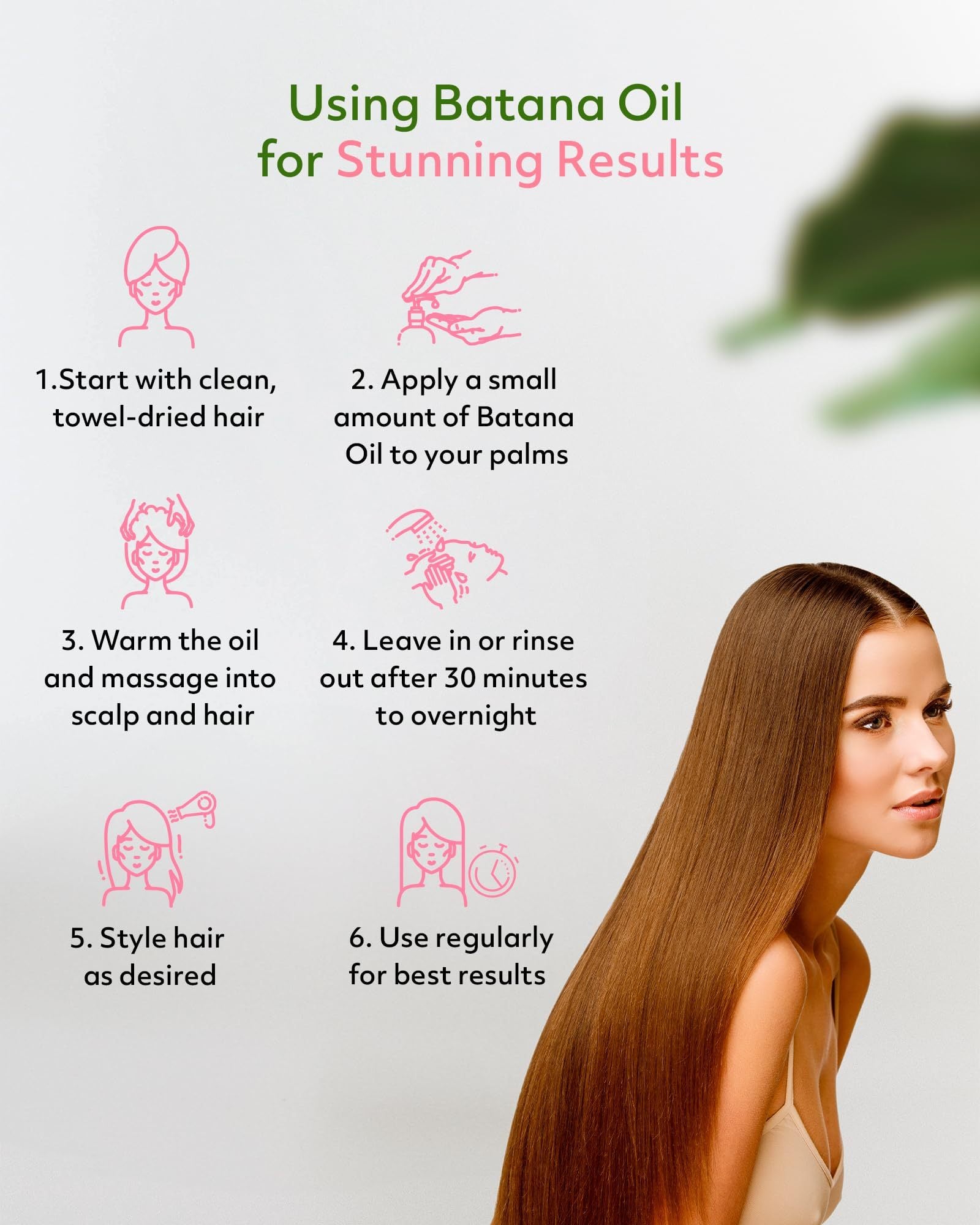Huile de croissance capillaire 60 ml - Revitalisant capillaire bio