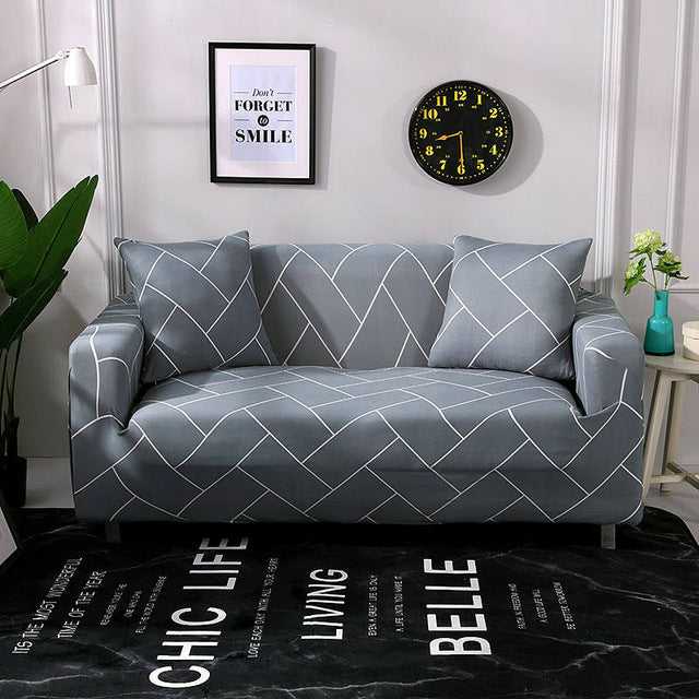 Housse de canapé coussin canapé imprimé housse de canapé