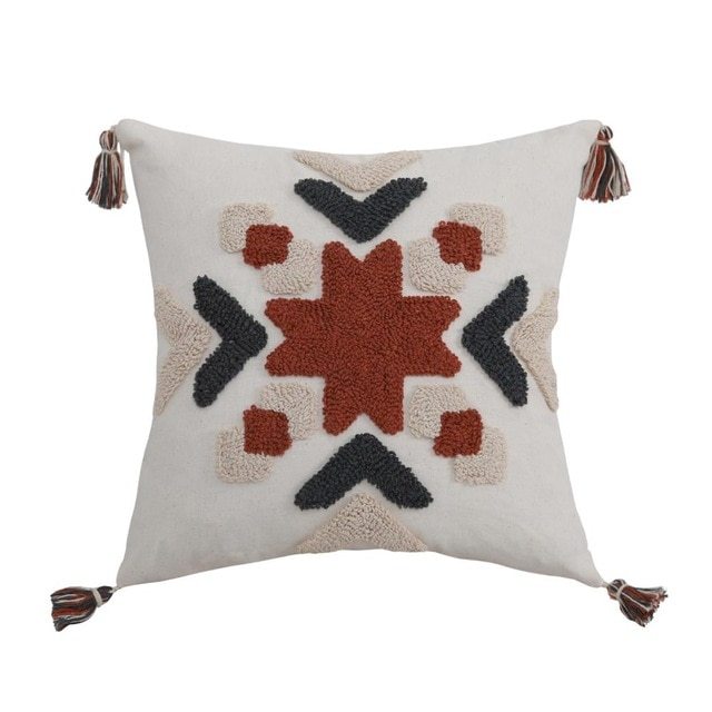 Geometric waist pillow sofa back cushion