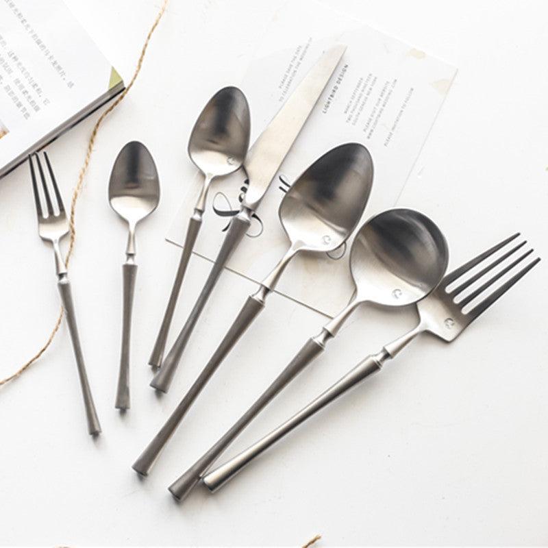 Stainless steel Western tableware