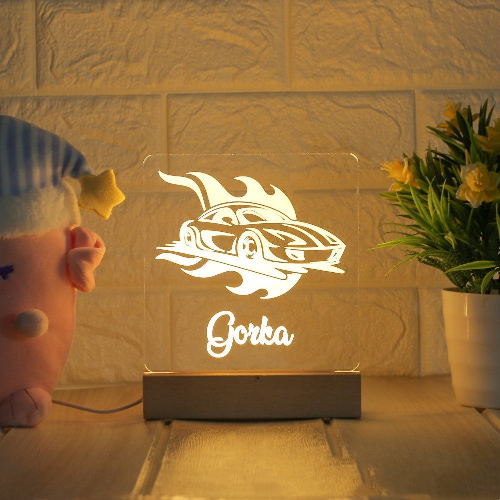 LED Bedside Lamp Children's Cartoon