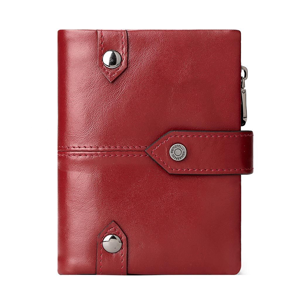 Portefeuille en cuir à la mode pour hommes et femmes