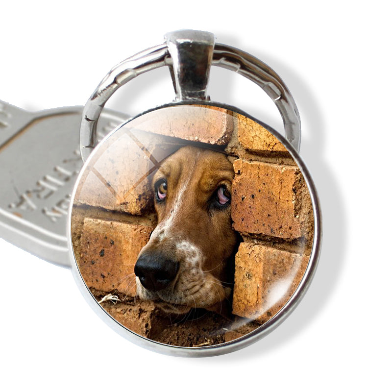 Fashion Personality Time Gem Creative Keychain