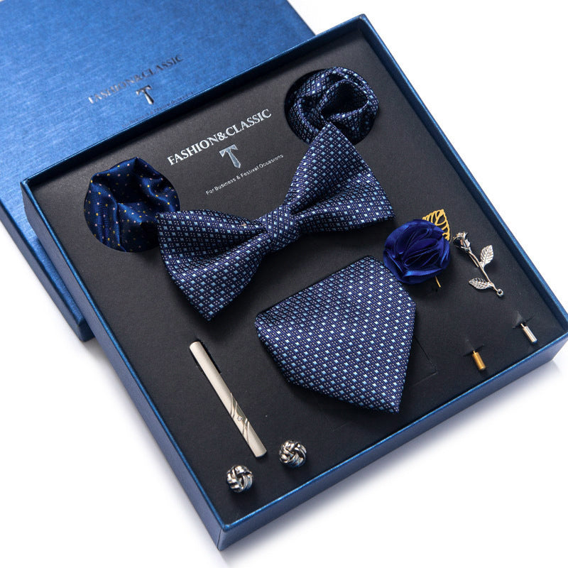 Ensemble cravate et costume formel 8 pièces pour homme