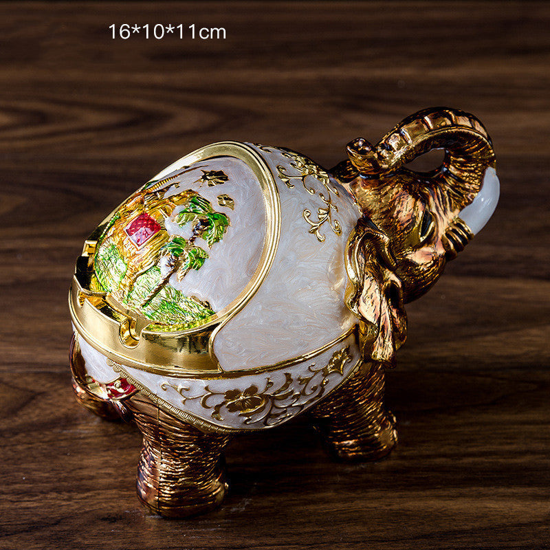 European retro ashtray