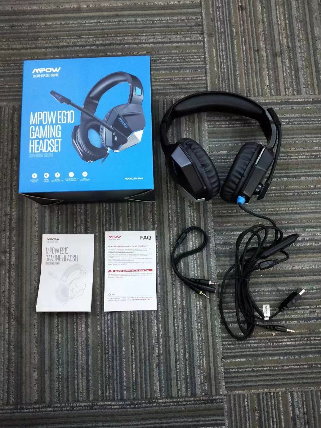 USB7.1 Channel Headphone Microphone Network Eat Chicken