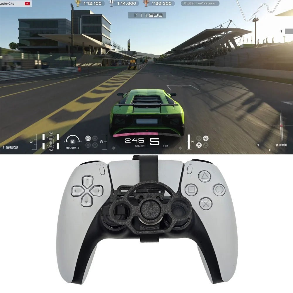 Mini 3D Printing Steering Wheel PS5PS5 Ultra-thin Game Controller