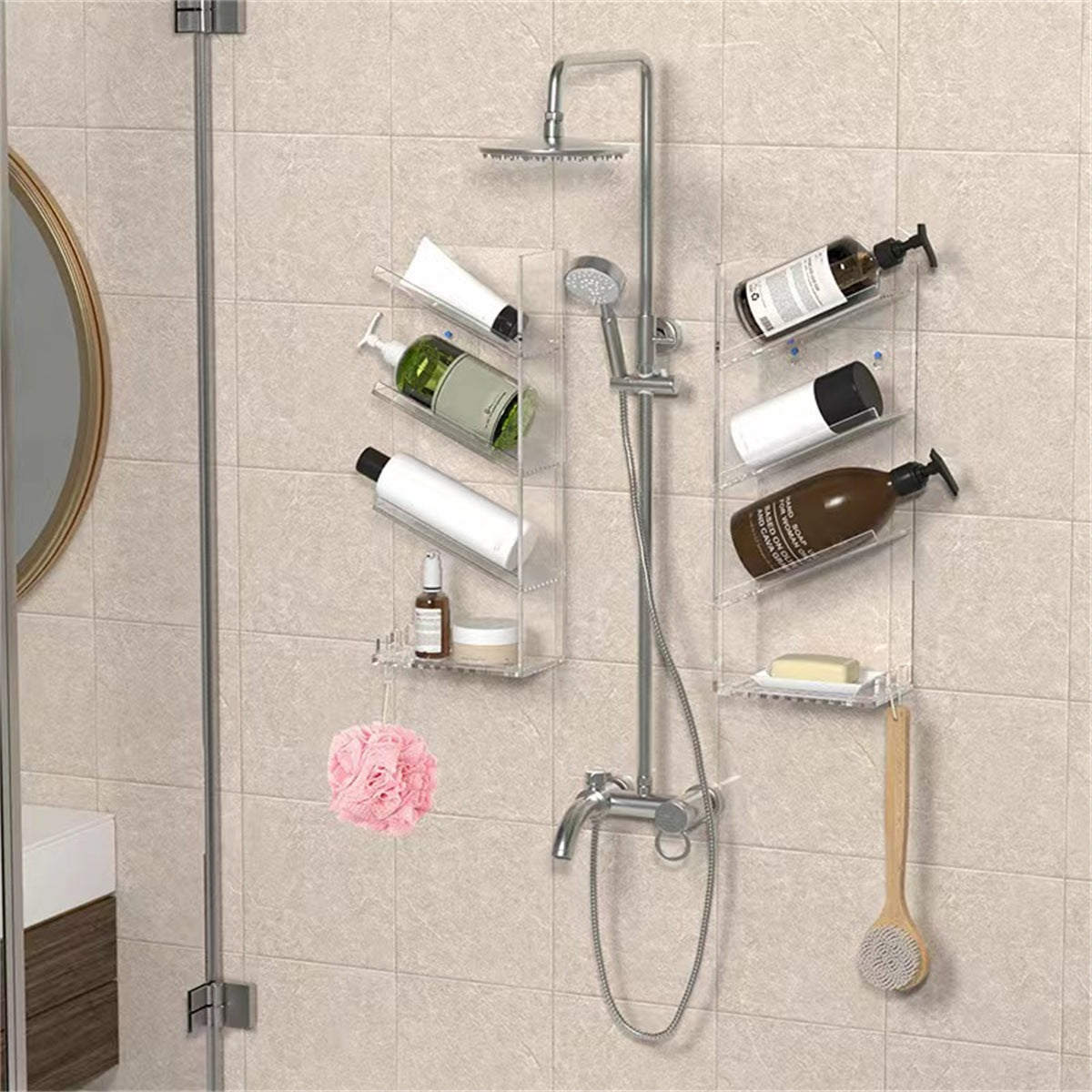 Rangement parfum Salle de bain Étagère de rangement pour salle de bain