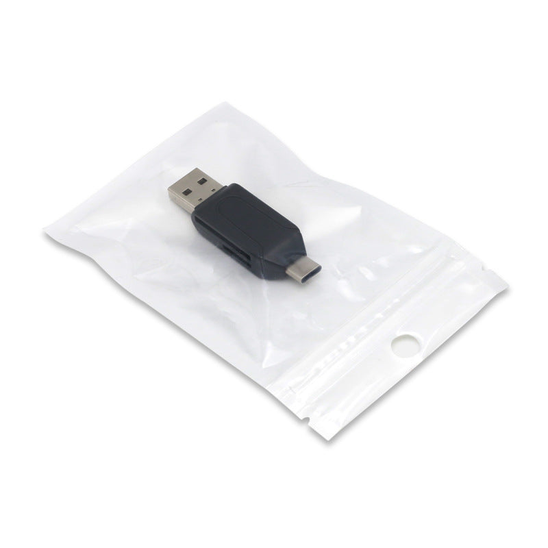 Two-in-one Mobile Phone Card Reader