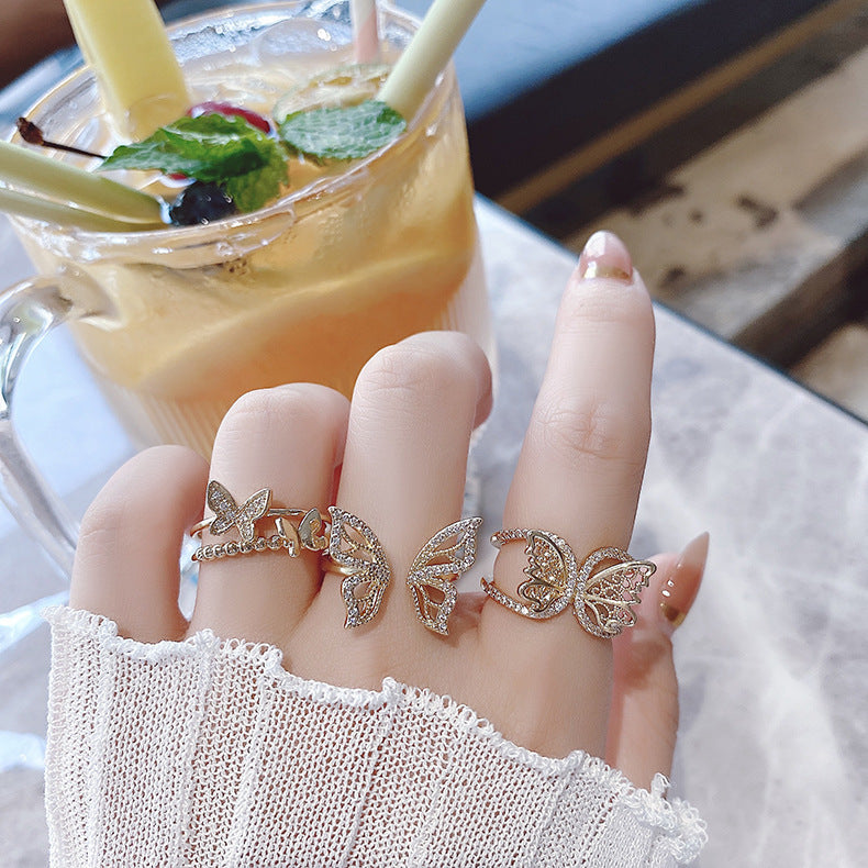 Women's Retro Personality Index Finger Ring