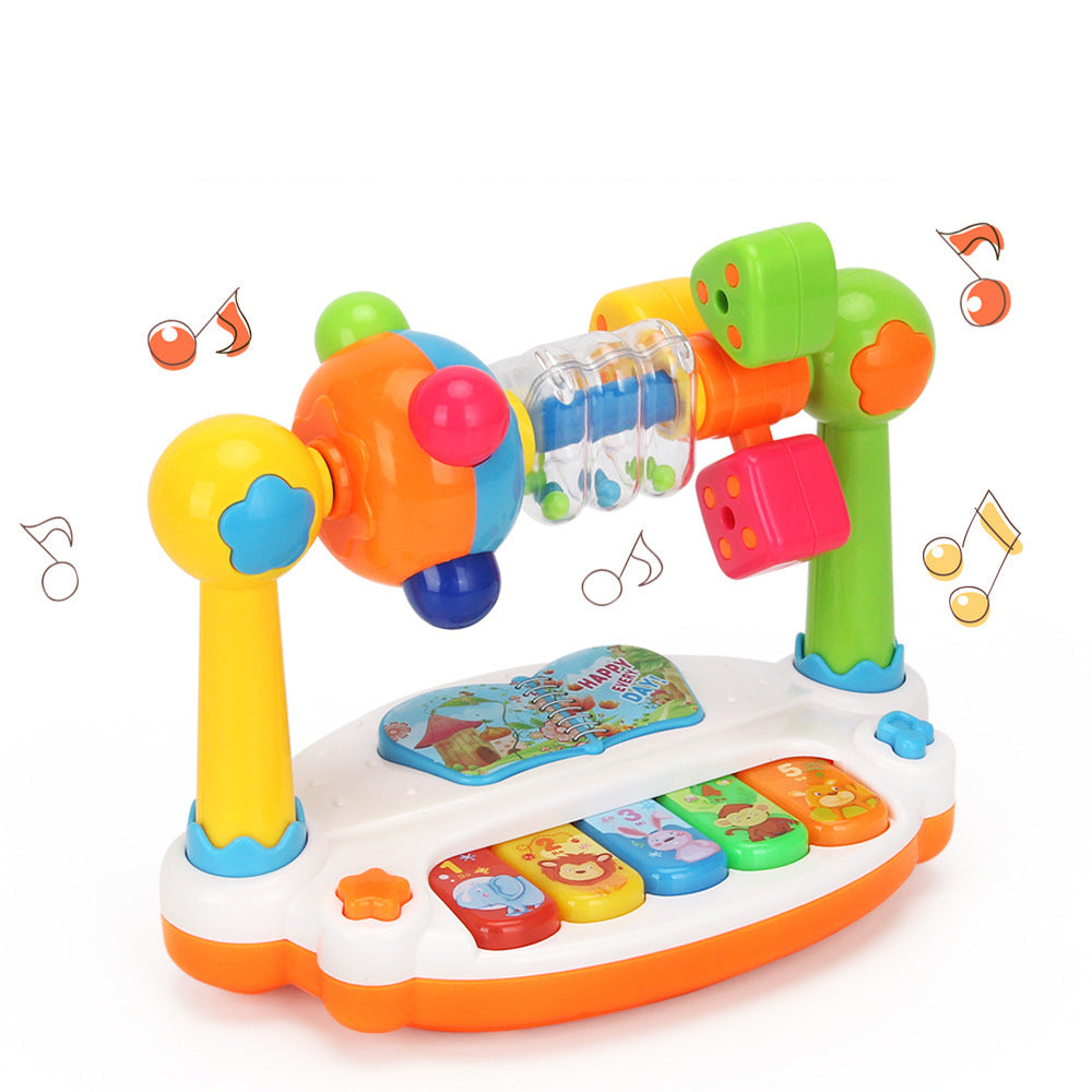 Educational Music Kingdom Baby Electronic Organ Toy Multi-functional With Light Baby Early Education Singing Story