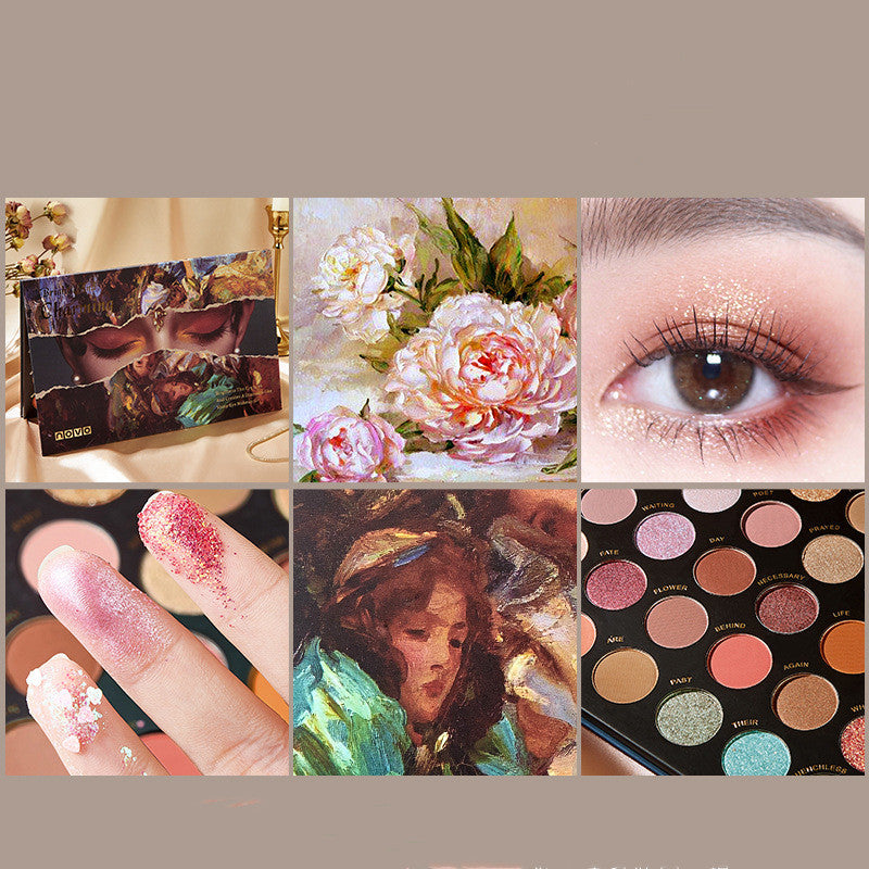 Multi-color Eyeshadow Palette Student Pearly Earth Color