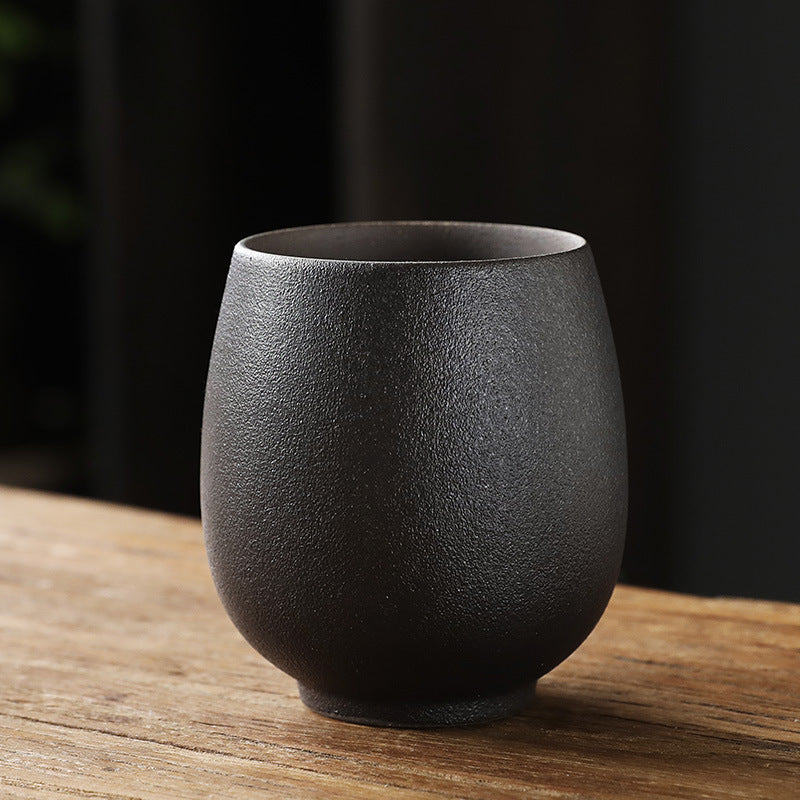 Simple Style Retro Domestic Ceramic Fambe Tea Cup