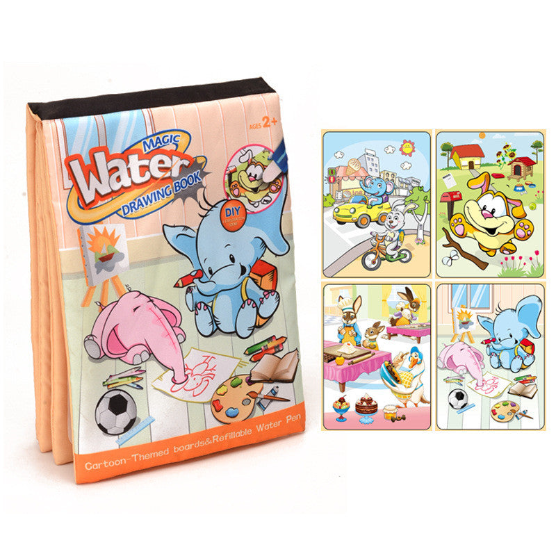 Water magic doodle cloth book