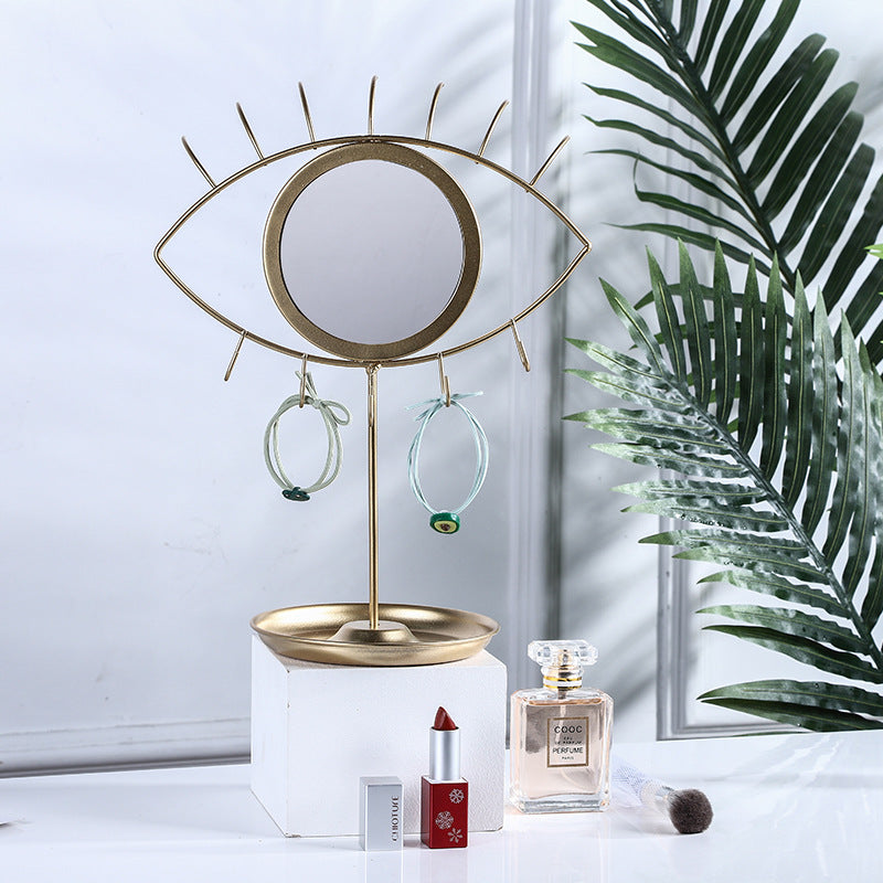 Creative light luxury removable makeup mirror