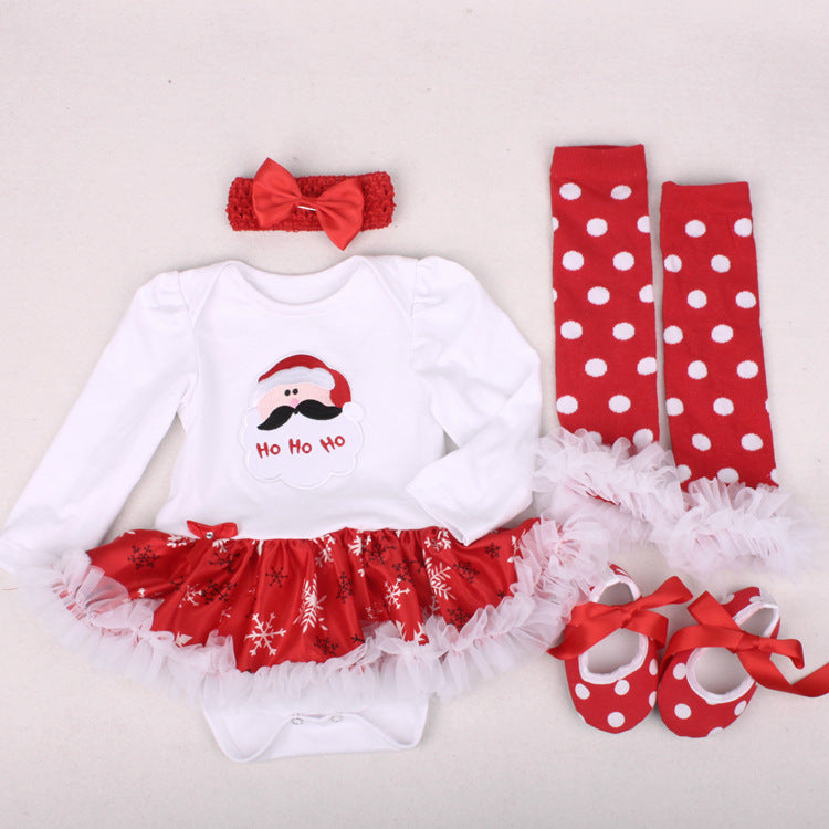 Four piece Christmas Romper