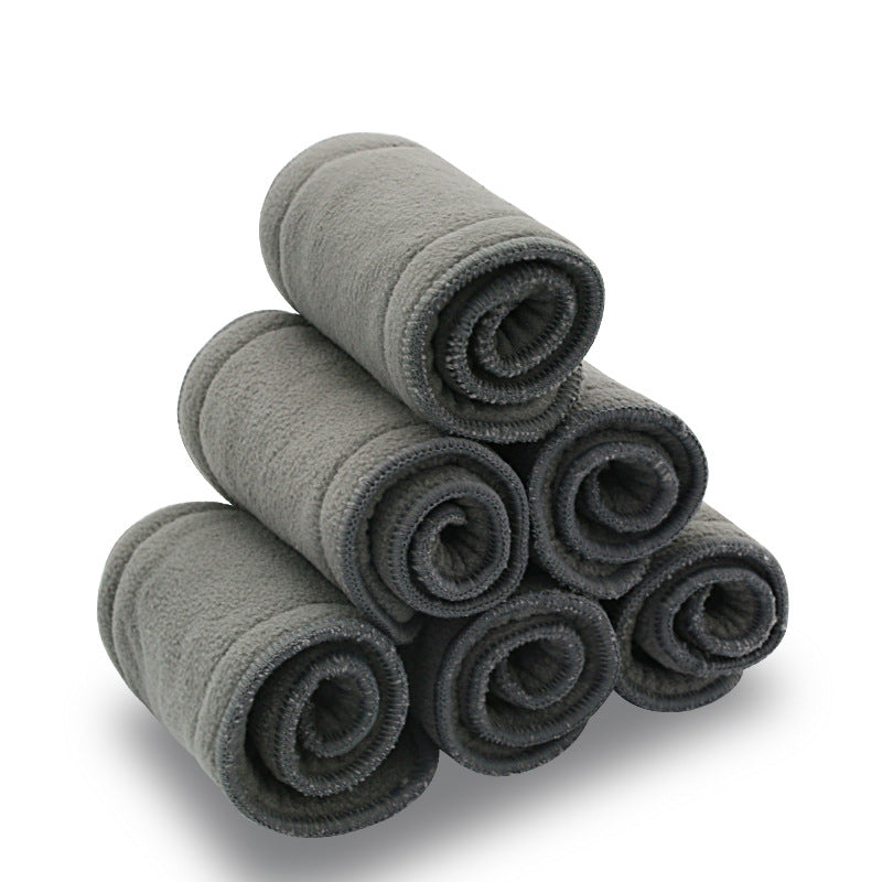 Odor-Absorbing Washable Baby Diaper Pad Bamboo Charcoal