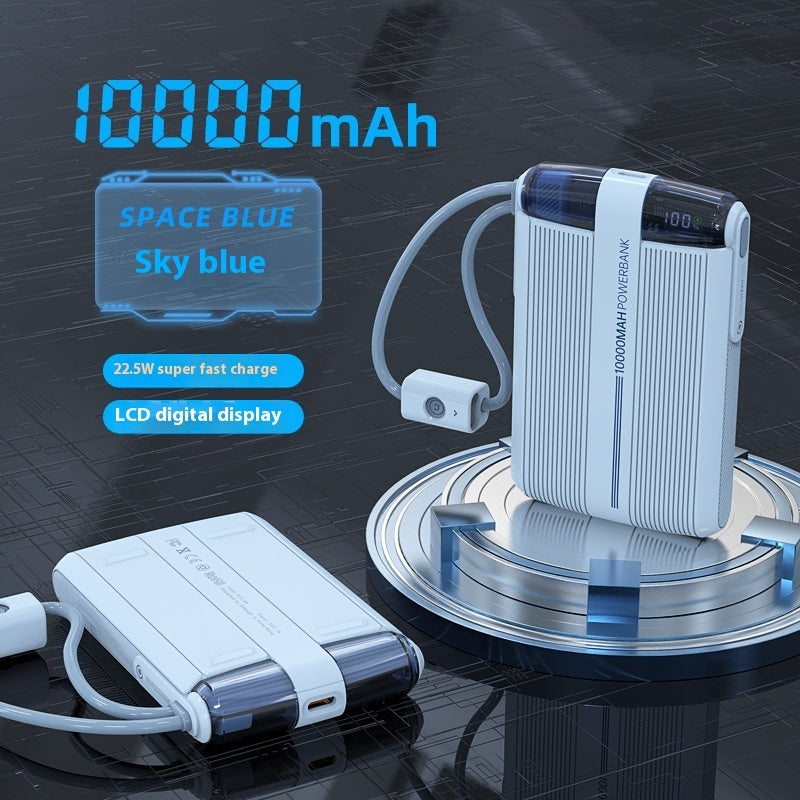 Avec Power Bank Câble 225W, source d'alimentation portable à charge ultra rapide