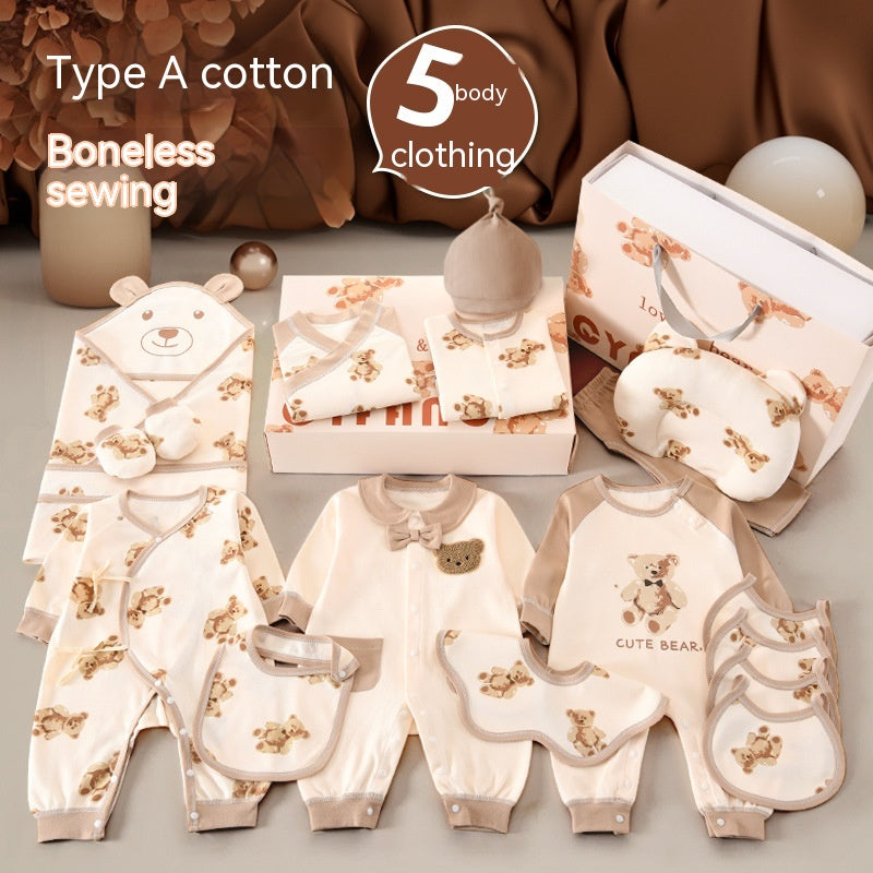 Coffret Cadeau Nouveau-né Ensemble Vêtements Nouveau-né pour Rencontre
