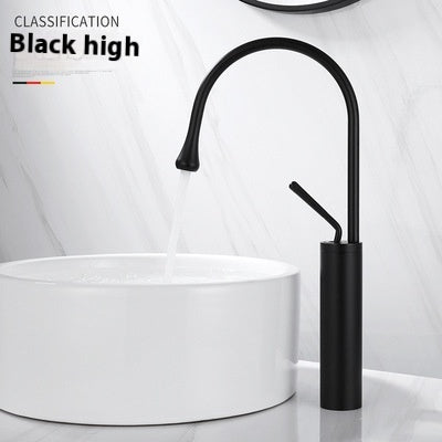 Bathroom Cabinet Rotating Table Hot And Cold Basin Faucet