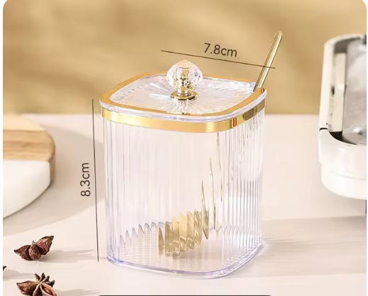 Boîte à assaisonnements tendance pour rangement domestique