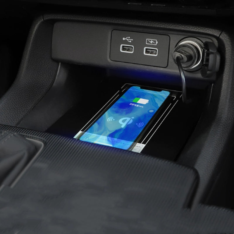Central Control Wireless Two Door Car Charger