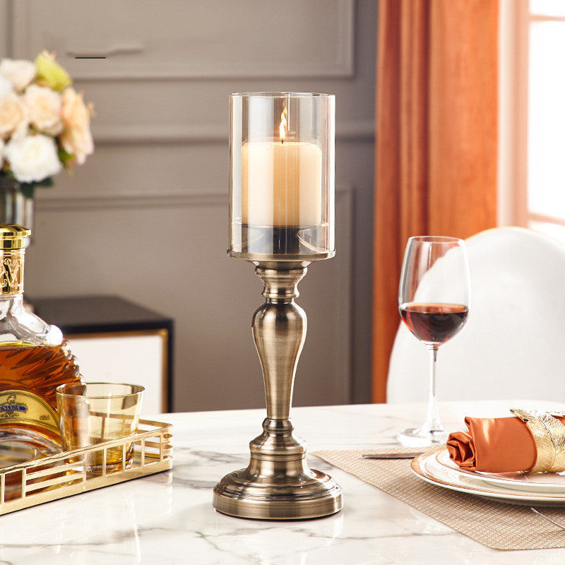 Bougeoir d'aromathérapie de style européen pour dîner aux chandelles
