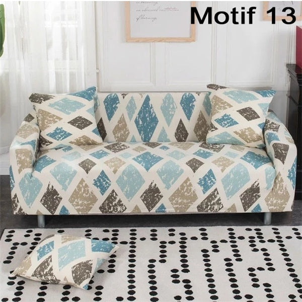 Housse de canapé coussin canapé imprimé housse de canapé