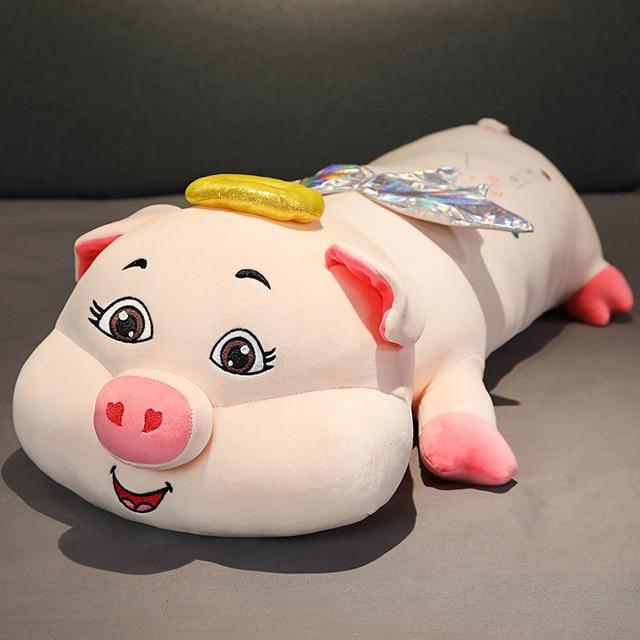 Pink Angel Pig Doll Down Cotton Plush Toys