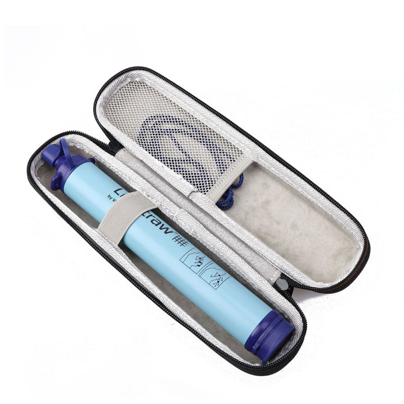 Water Purifier Straw Storage Bag Portable Case Outdoor Travel