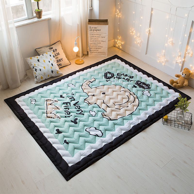 Cartoon Cotton Thickened Children's Play Mat Folding