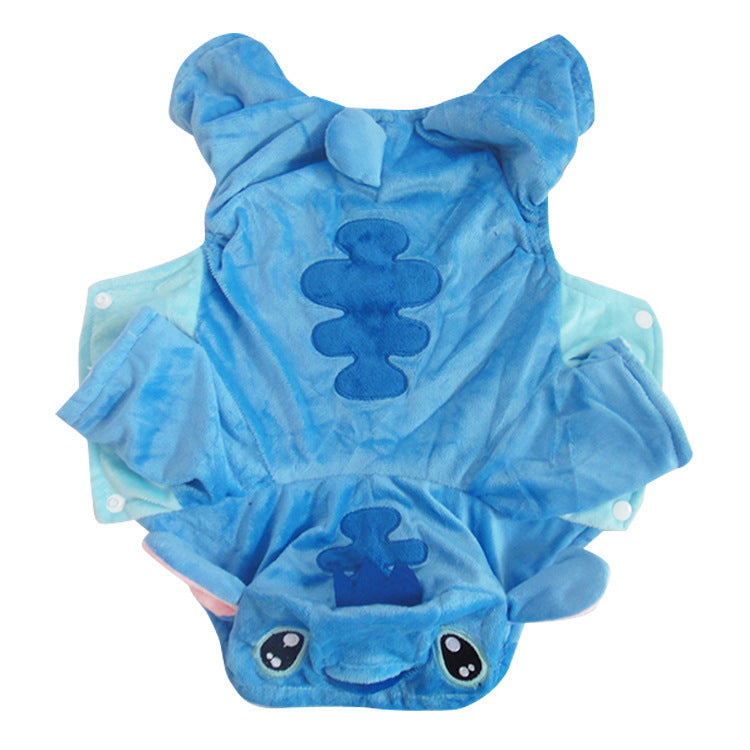 Vêtements à quatre pattes Teddy pour chien de compagnie