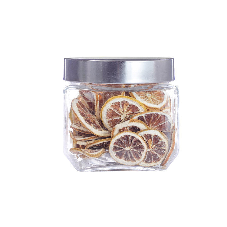 Sealed jar of glass bottle