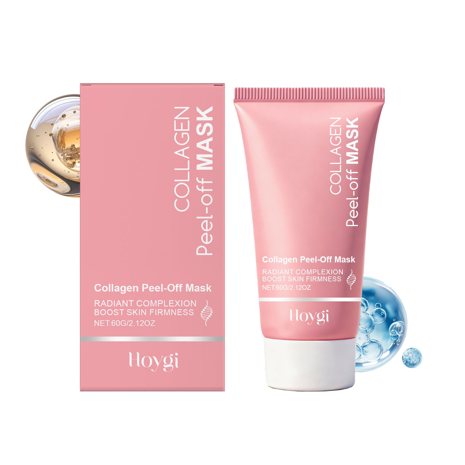 Masque déchirant au collagène, doux, nourrissant, hydratant pour la peau du visage