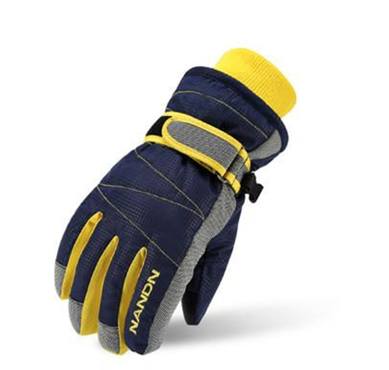 Gloves Winter Skiing Plus Velvet Thick Cotton to Keep Warm