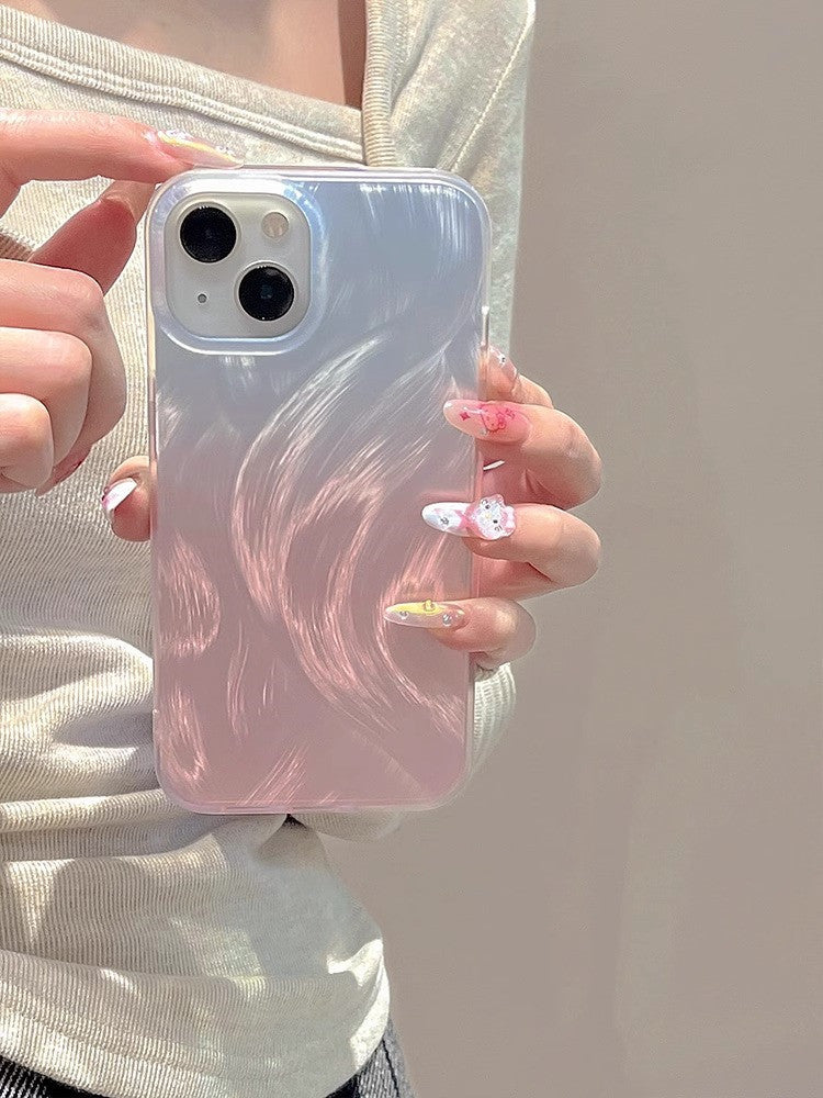 High-grade Light Luxury Feather Yarn Phone Case