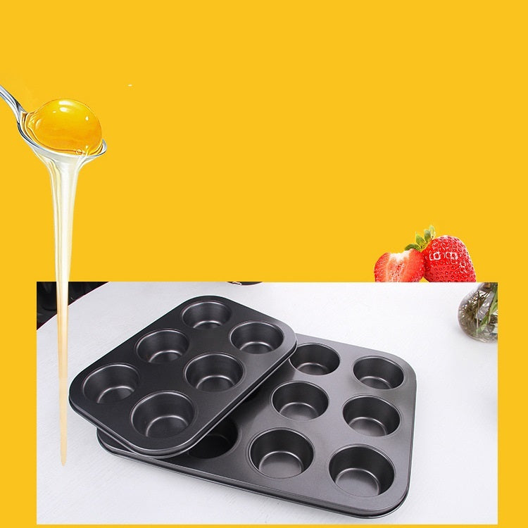Juego de 12 moldes para pasteles para horno y repostería casera