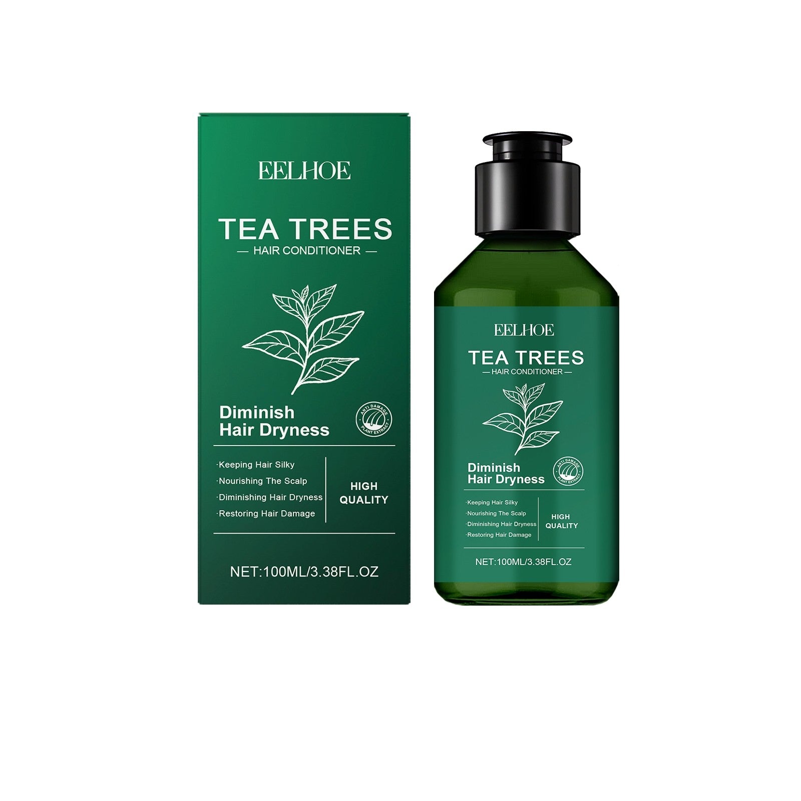 Tea tree conditioner for moisturizing and repairing