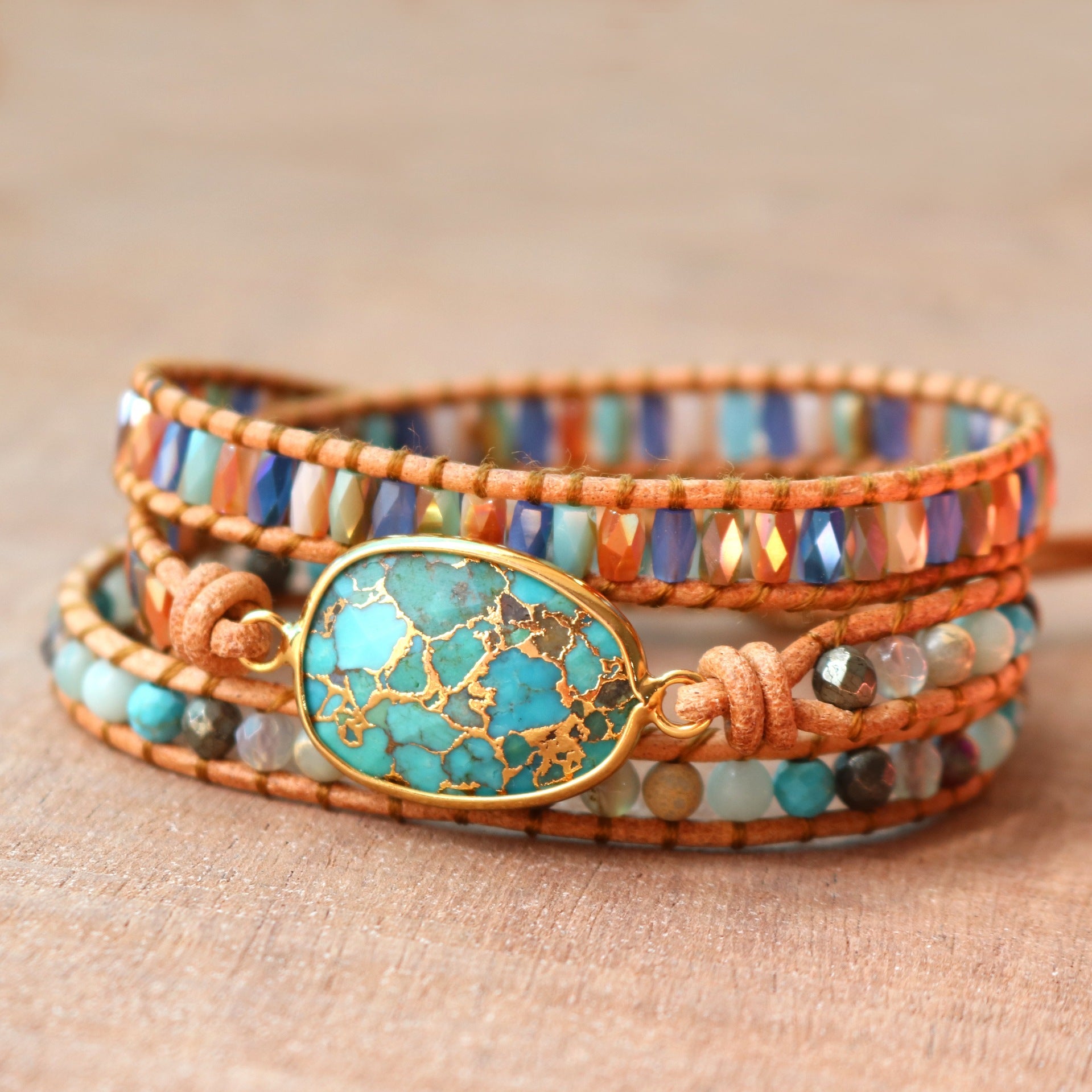 Winding ladies fashion bracelet