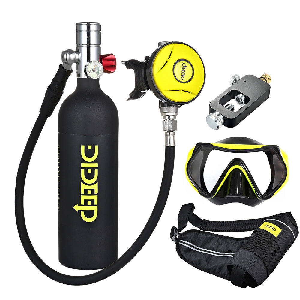 X4000Pro Underwater Respirator Diving Oxygen Cylinder 1L Capacity Portable Diving Respirator