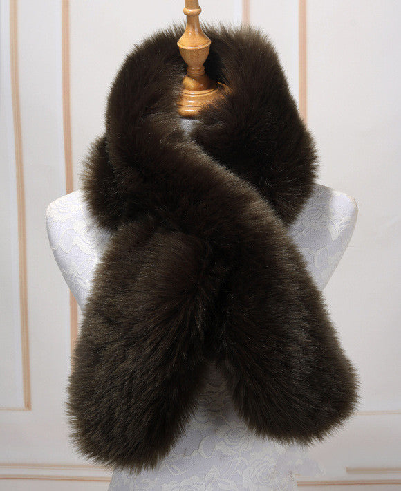 All-match Scarf Bib Shawl Female Gray