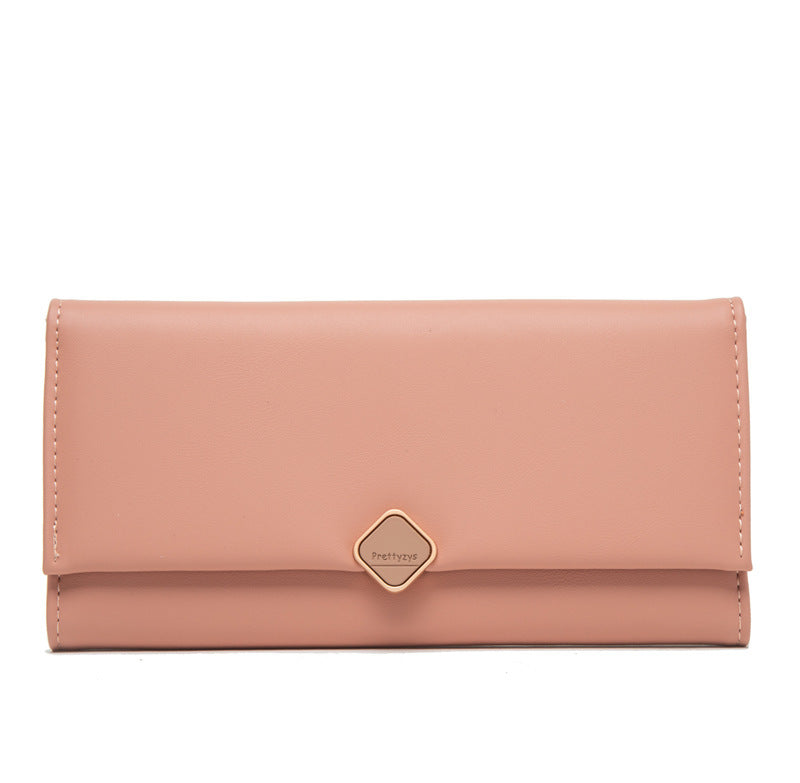 Portefeuille pliant simple et multifonctionnel pour femme