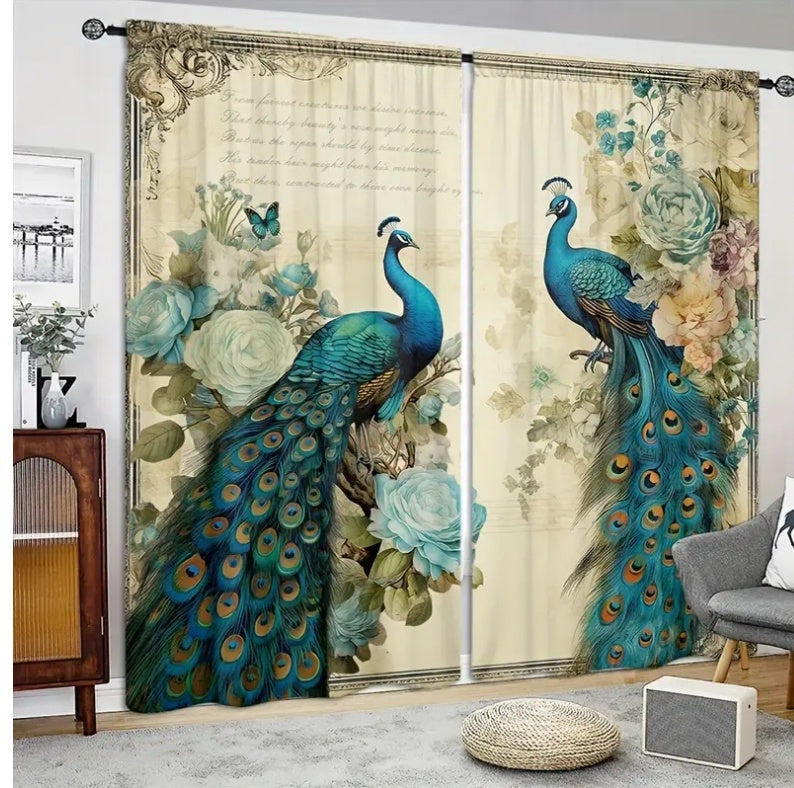 Bedroom Living Room Curtain 3D Printing Filter