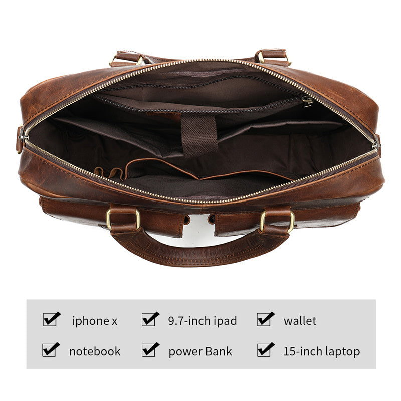 Single shoulder business computer bag