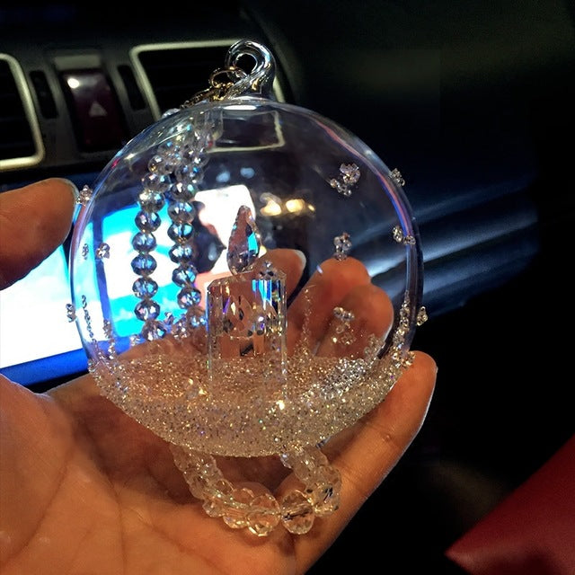 Pendentif de voiture Sangle de rétroviseur de voiture tendance