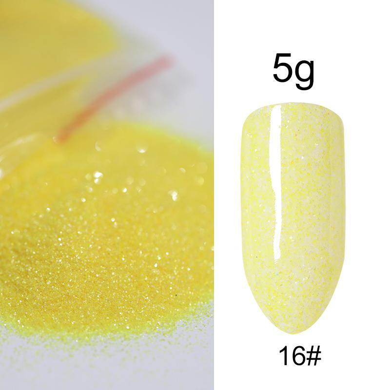 Poudre à Ongles Sirène Aurore Effet Paillettes