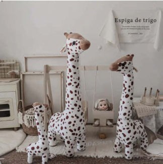 Creative Children Cartoon Giraffe Comforting Plush Toys