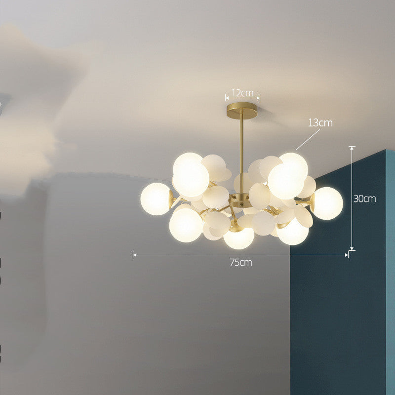 Lustre Nordique Moderne Minimaliste pour Salon et Chambre